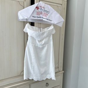 White Reformation Dress